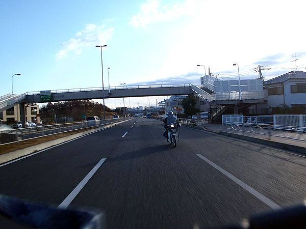 国道２０号線を西へ